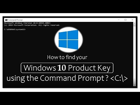 How to find your Windows 10 Product Key using the Command Prompt?