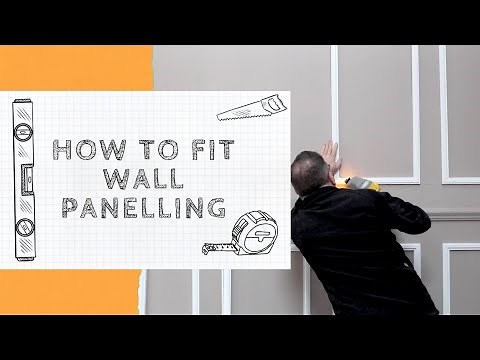 WALL PANEL INSTALLATION | How To Fit Wall Panelling | Easy DIY Tutorial