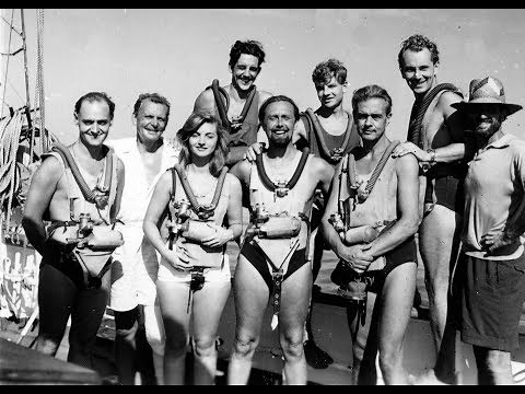 Mensch unter den Haien | German | Legends in scuba - Hans Hass