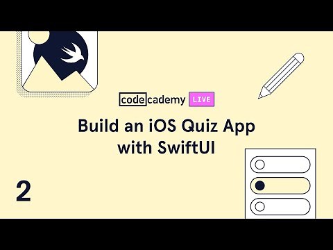 Codecademy Live iOS App Development #2: Build Models and Manipulate State