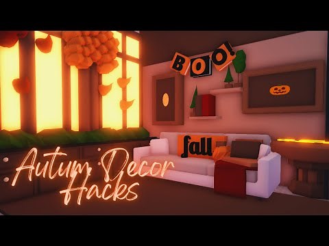 Autumn Decor Hacks Roblox Adopt Me