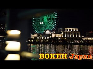 Bokeh Japan Walk - Illuminations of port city Yokohama