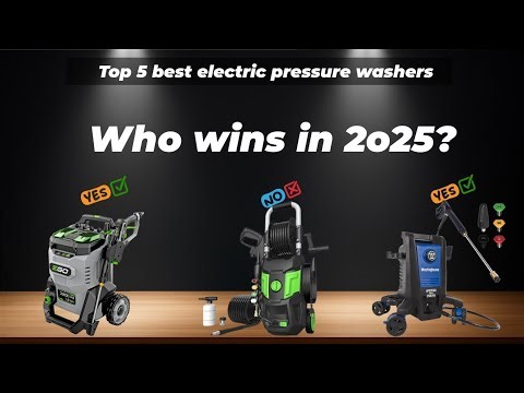 ✅Top 5 best electric pressure washers [Watch This Before You Make a Choice!]