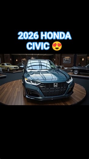 2026年ホンダCIVIC – ただの車じゃない、まるで宇宙船！🚀