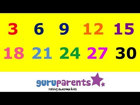 Skip Counting by 3s Song