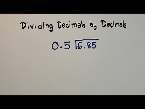 Dividing Decimals by Decimals - Basic Math Review @MathTeacherGon