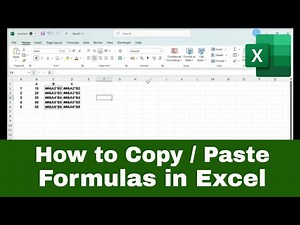 4 Easy Ways to Copy/Paste Formulas to Other Cells in Excel