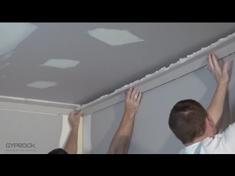How To Install Plasterboard Part 5: Installing Cornice