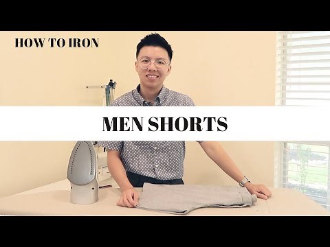 How To Iron Men Shorts | Basic & Easy Technique