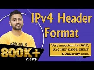 Lec-53: IPv4 Header Format – All Fields Explained in Hindi | Computer Networks