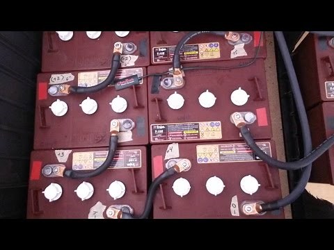 Battery Bank Wiring 48v 225ah Power Station
