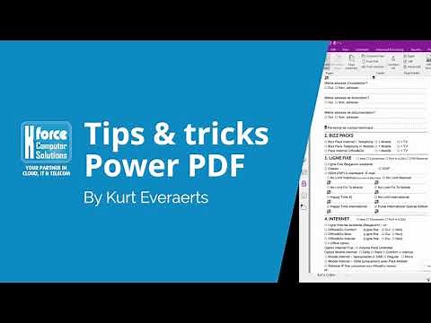 Tips & Tricks for Kofax Power PDF