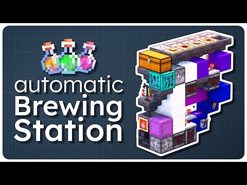 Fully Automatic Potion Brewer | Minecraft Java 1.21.10 Redstone Tutorial