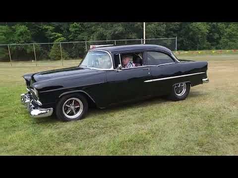 Classic 1955 Chevy Drive By @dreamgoatinc Hot Rod and Pro Street Car Videos