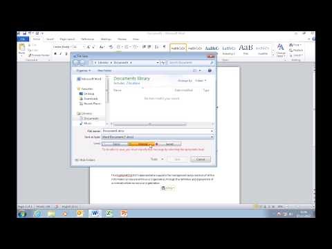 Word Document Classification