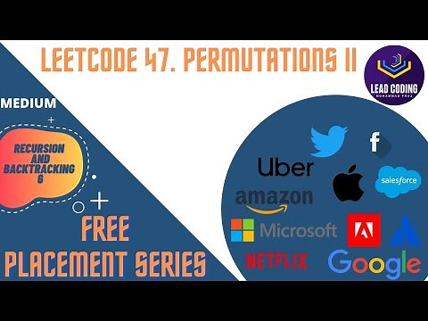 Leetcode 47. Permutations II