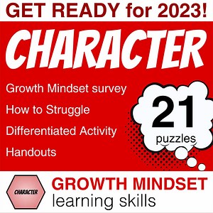 Character Education Lesson Plans (PDF) for a Growth Mindset