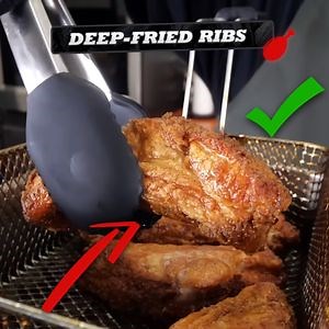 189K views · 2.1K reactions | A Recipe For Mouthwatering Deep-Fried Ribs | Foodie's Time | Facebook