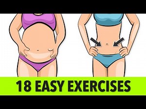 18 Easy Exercises To Lose Belly Fat Without Leaving Home (Jump-Free Workout)