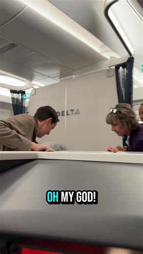 You won’t believe this @delta story 🥹🥹🥹 Honestly, blown away by this flight crew! They SAVED a sweet couple’s five week cruise from South Africa! Loved witnessing the beauty of this story! 😭