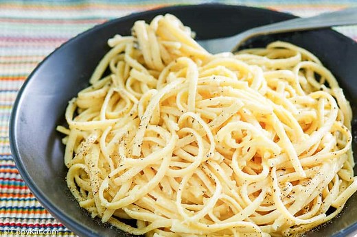 Easy Pasta with Egg and Cheese Recipe