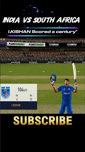 I. Kishan Scored a century" India vs South Africa #shorts #cricket #shortsfeed #t20 #games #rc24