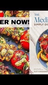 This cookbook comes with 125 Easy Mediterranean Recipes!