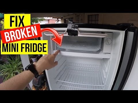 How To Fix a Broken Mini Fridge -Jonny DIY