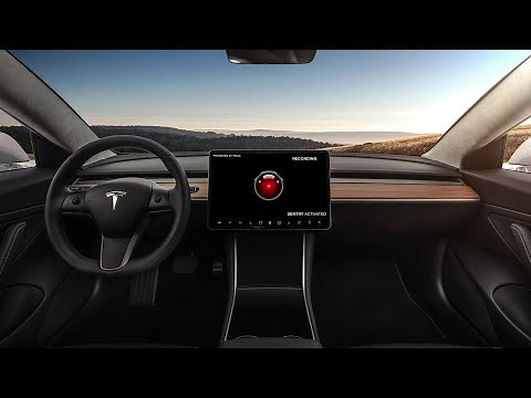 Tesla Model Y Sentry Mode Dash Cam | WHERE To Plug In The USB Drive