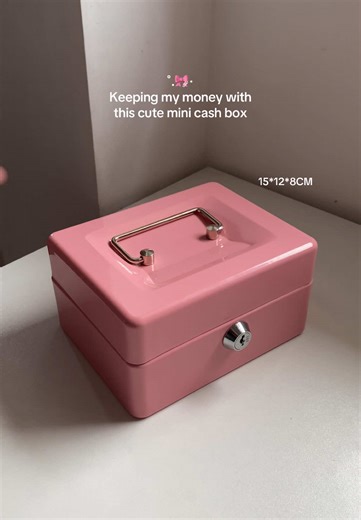 Cute Mini Cash Box for Safe Money Storage