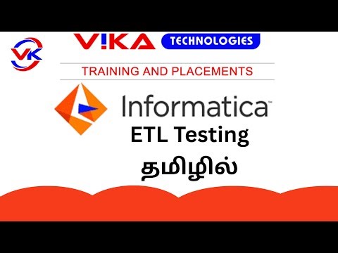 ETL Testing In TAMIL - DEMO