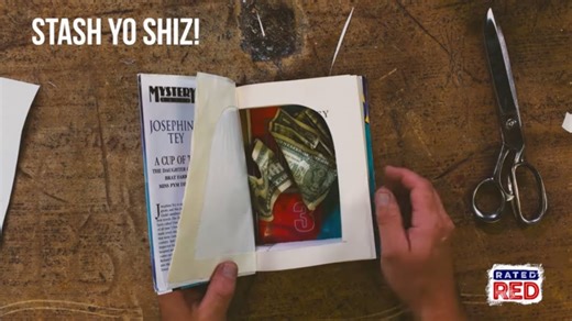 DIY Hidden Book Safe for Your Valuables