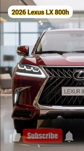 2026 Lexus LX 800h 😲🚘😲 Luxury Beast SUV | Full Showroom Look in Red