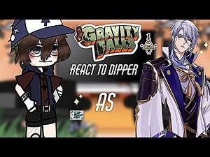 Gravity falls react to dipper as ayato kamisato|Billdip|Part 3|🇹🇷/🇺🇲/🇪🇦|Emma-pines