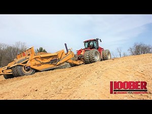 B.R. Kreider Case IH Steiger 540 and K-Tec 1228 Scraper