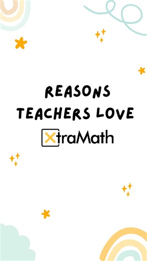 XtraMath | Math Fact Fluency Program on Instagram: "Every classroom needs XtraMath and here’s why teachers love it ✨ . . . . . #education #teachersofinstagram #teacherlife #elementaryteachers #mathteachers #edtech"
