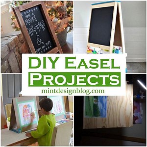 15 DIY Easel Projects For Artist And Painters