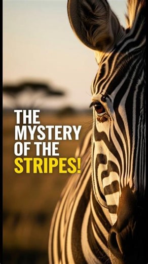 Why No Two Zebras Are the Same Stripes | Simply Animal Facts #animals #wildlifeshorts #zebra