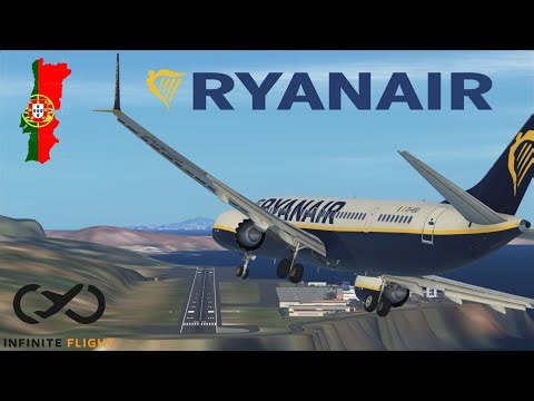 Infinite flight Live! | Challenging Airports Series E2 | Madeira Approach