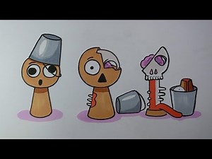 How To Draw Sprunki BRUD Phase 1 2 3