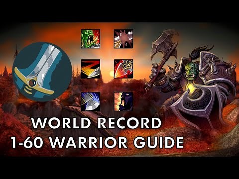 Classic WoW - Warrior Leveling Guide