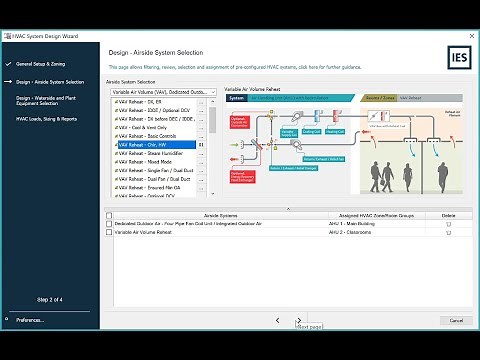 HVAC System Design Wizard