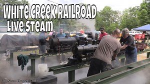 87K views · 8.6K reactions | The water was boiling at the White Creek Railroad as several live steam locomotives were prepared for service on the line. Enjoy the action around the steaming bays, the rail traffic through Hidden Valley Yard, and each locomotive being rolled out for service. Climb aboard and enjoy the show! | The Steam Channel | Facebook