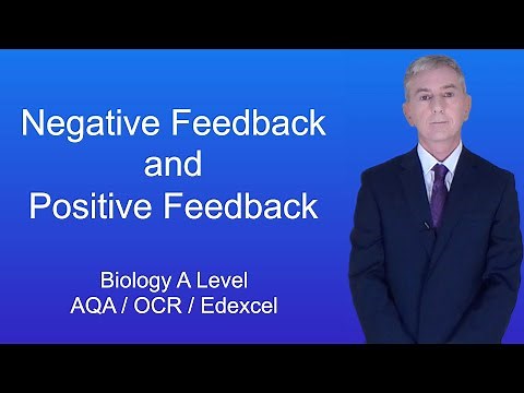 A Level Biology (Year 13) "Negative Feedback and Positive Feedback"