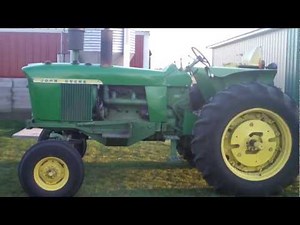 John Deere 4020 Startup and Drive