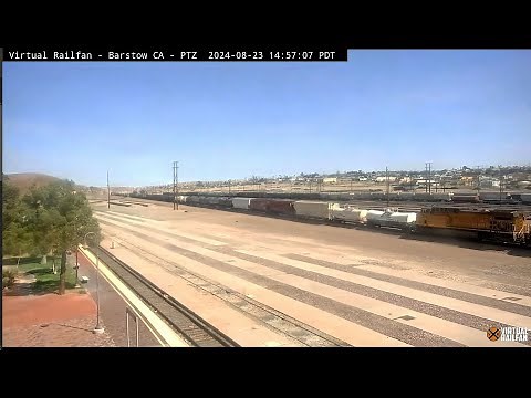 Barstow, California, USA | Virtual Railfan LIVE !
