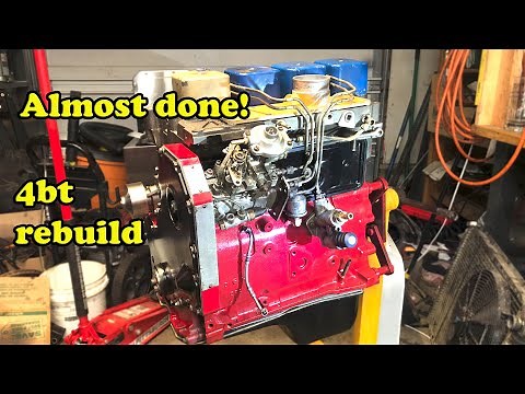 Cummins 4BT Reassembly | Injection Pump Install | Part 4