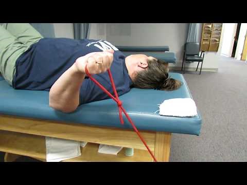 How to perform a shoulder external rotation stretch that works!