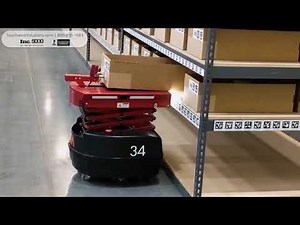 Automated Warehouse Order Picking Robot System