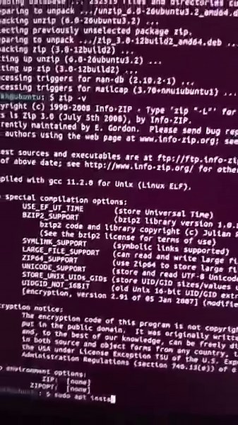 How to Install Zip and Unzip in Linux
